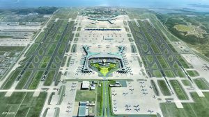 vận chuyển hàng hóa đến sân bay quốc tế Incheon 