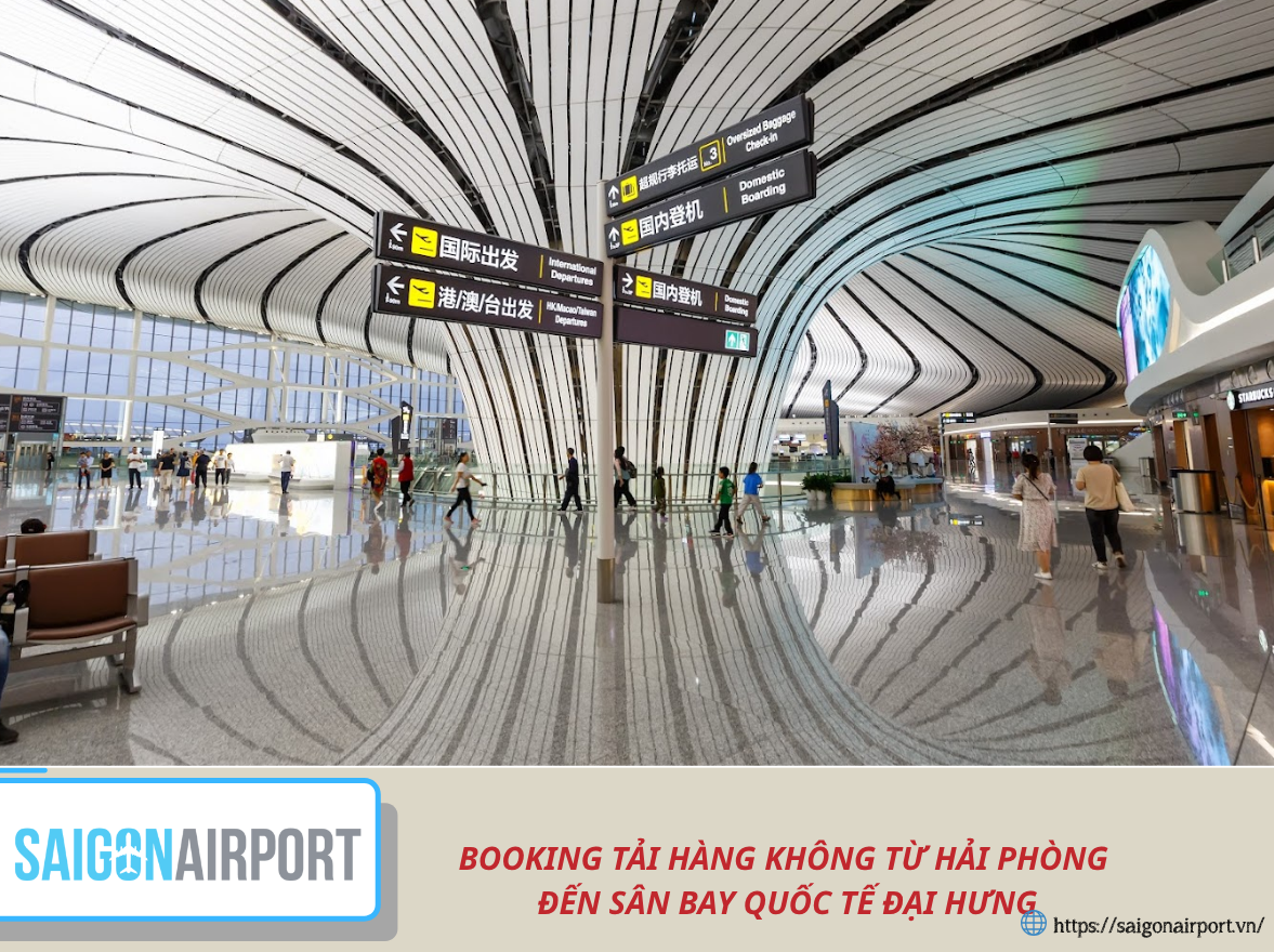 BOOKING TẢI HÀNG KHÔNG TỪ HẢI PHÒNG ĐẾN TRUNG QUỐC