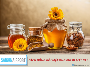 CÁCH ĐÓNG GÓI MẬT ONG ĐI MÁY BAY AN TOÀN – CHUẨN QUY ĐỊNH HÀNG KHÔNG