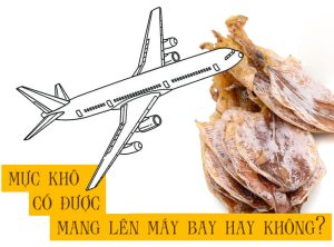 QUY ĐỊNH KHI MANG MỰC KHÔ, CÁ KHÔ, TÔM KHÔ LÊN MÁY BAY – HÀNH KHÁCH CẦN BIẾT TRƯỚC KHI BAY
