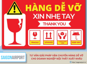 Tư vấn giải pháp vận chuyển hàng dễ vỡ cho doanh nghiệp nội thất xuất khẩu
