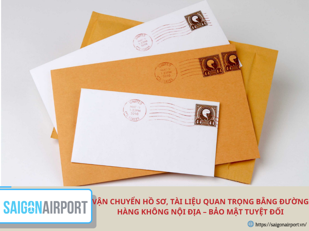 Vận chuyển hồ sơ, tài liệu quan trọng bằng đường hàng không nội địa – Bảo mật tuyệt đối