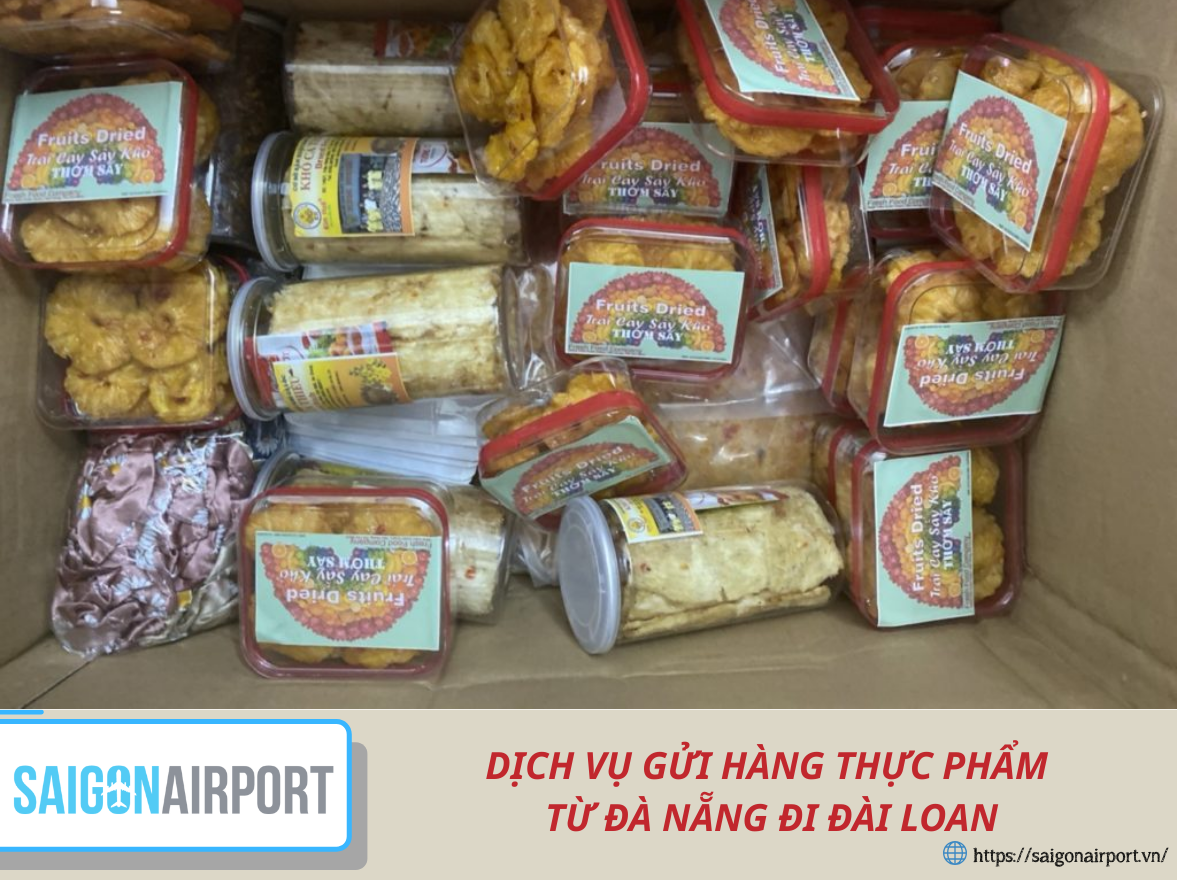 DỊCH VỤ GỬI HÀNG THỰC PHẨM TỪ ĐÀ NẴNG ĐI ĐÀI LOAN
