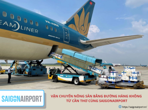 Vận chuyển nông sản bằng đường hàng không từ Cần Thơ cùng SaigonAirport