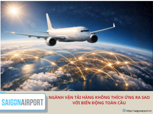 Ngành vận tải hàng không thích ứng ra sao với biến động toàn cầu