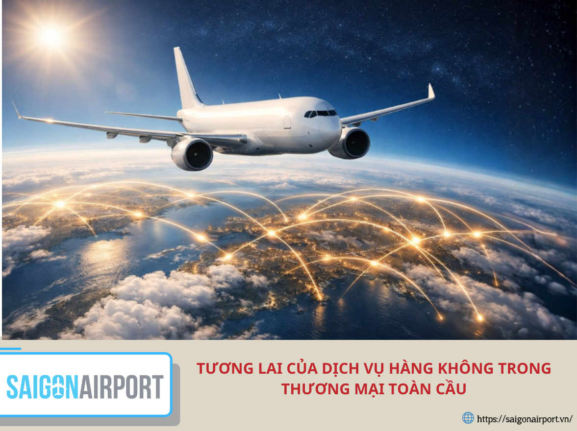Tương lai của dịch vụ hàng không trong thương mại toàn cầu