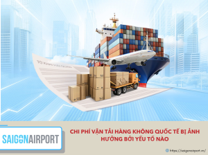 Chi phí vận tải hàng không quốc tế bị ảnh hưởng bởi yếu tố nào?