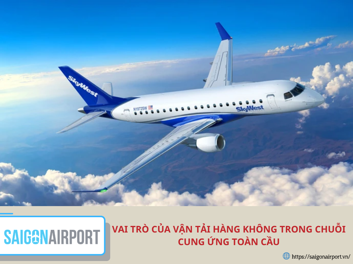 Vai trò của vận tải hàng không trong chuỗi cung ứng toàn cầu