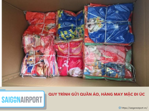 Quy Trình Gửi Quần Áo, Hàng May Mặc Đi Úc Chuyên Nghiệp