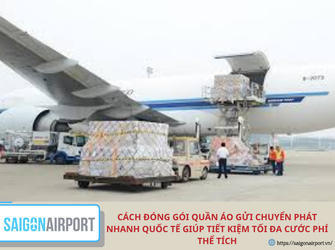 Cách đóng gói quần áo gửi chuyển phát nhanh quốc tế giúp tiết kiệm tối đa cước phí thể tích