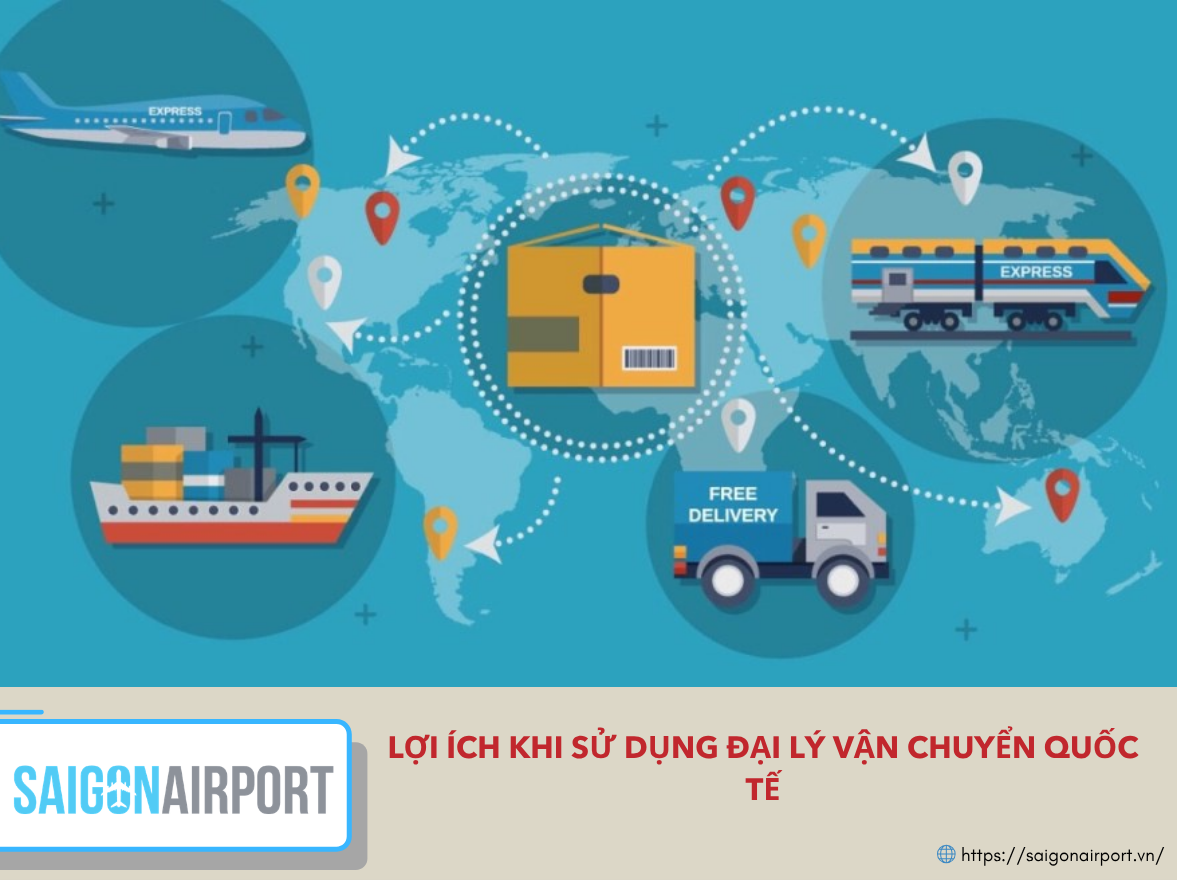 Lợi ích khi sử dụng đại lý vận chuyển quốc tế