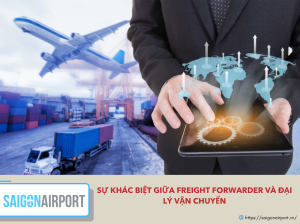 Sự khác biệt giữa freight forwarder và đại lý vận chuyển