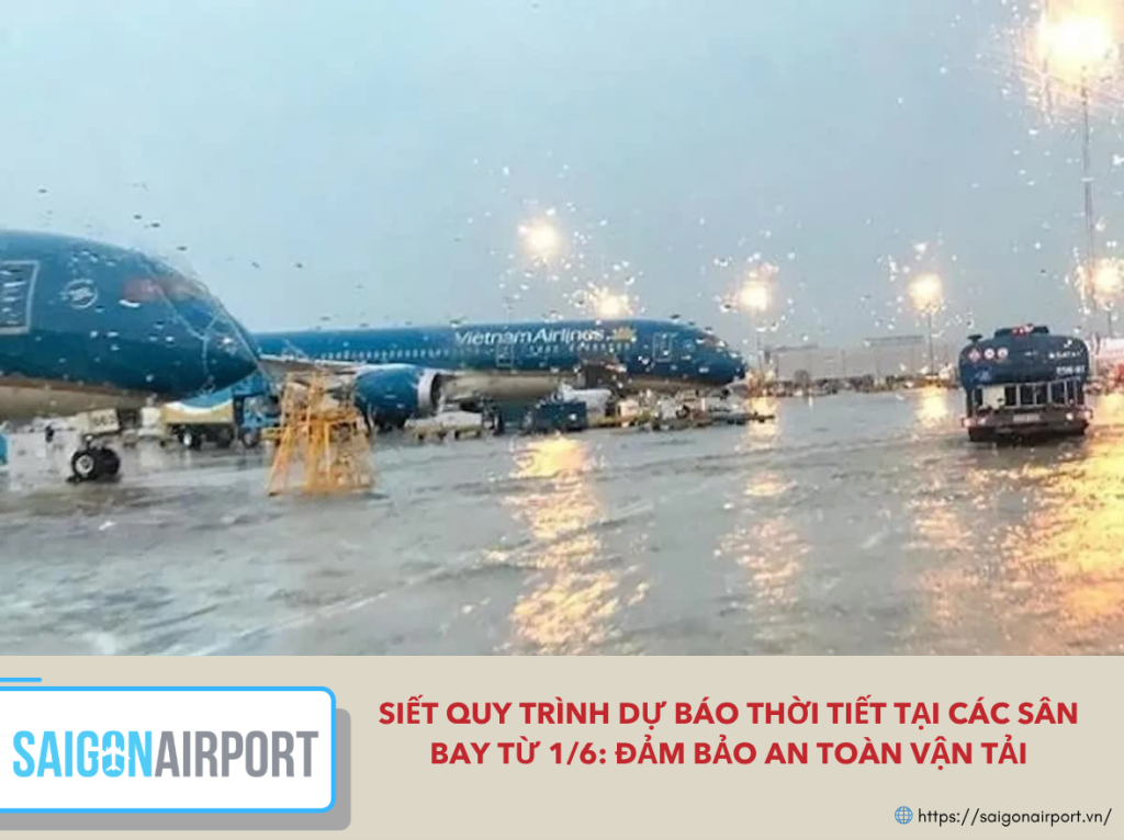 TÌNH HÌNH KHÍ TƯỢNG TẠI SÂN BAY TÂN SƠN NHẤT VỚI DỮ LIỆU METAR MỚI NHẤT