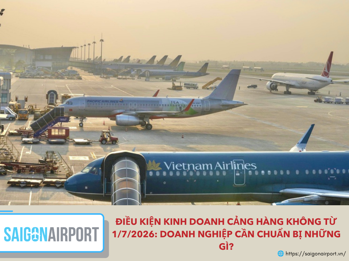 Điều kiện kinh doanh cảng hàng không