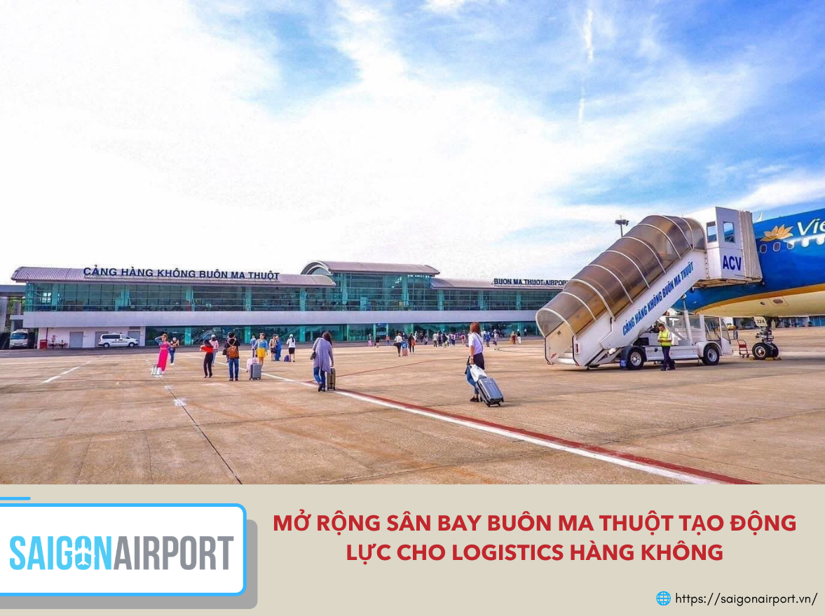 Sân bay Buôn Ma Thuột sẽ được "lên đời" trong thời gian tới, hướng đến công suất 7 triệu hành khách/năm