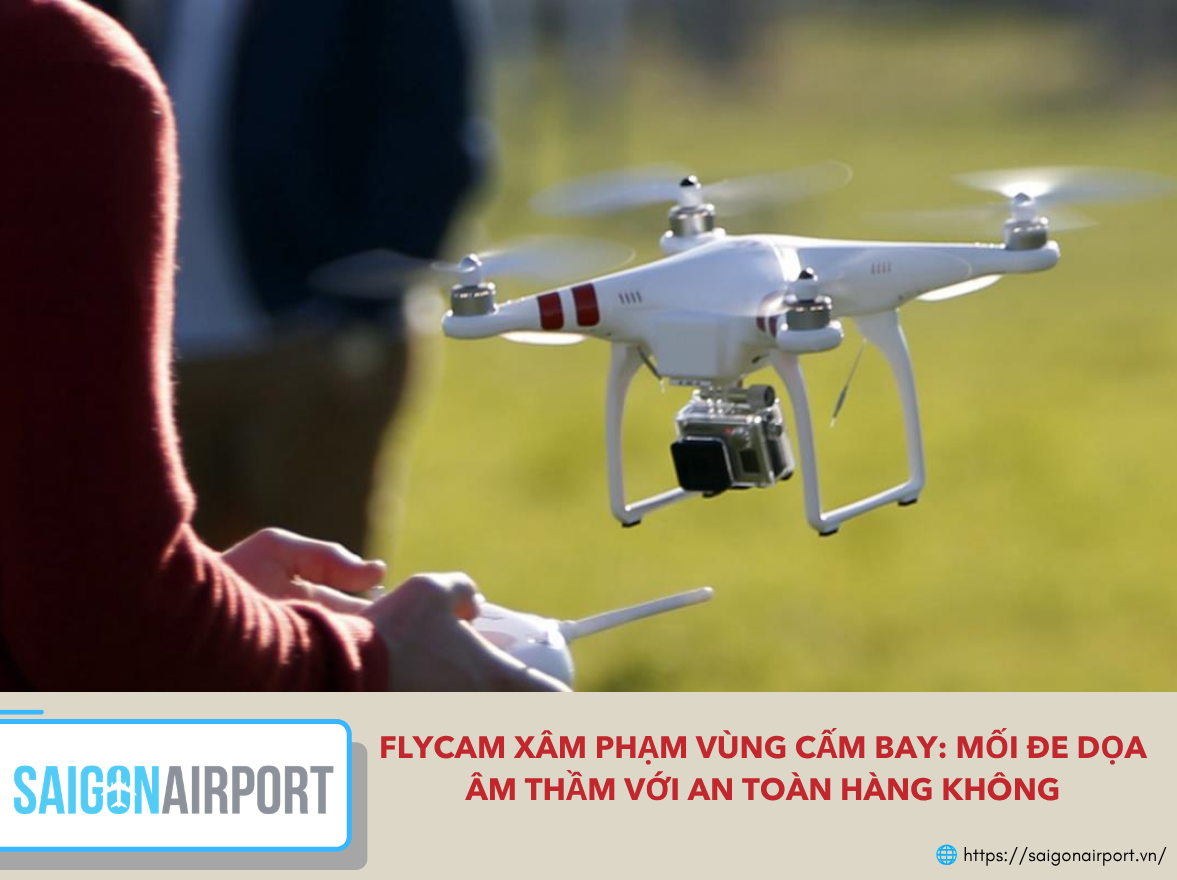 Khi vận hành thiết bị bay không người lái, người điều khiển cần chủ động tra cứu các khu vực cấm bay