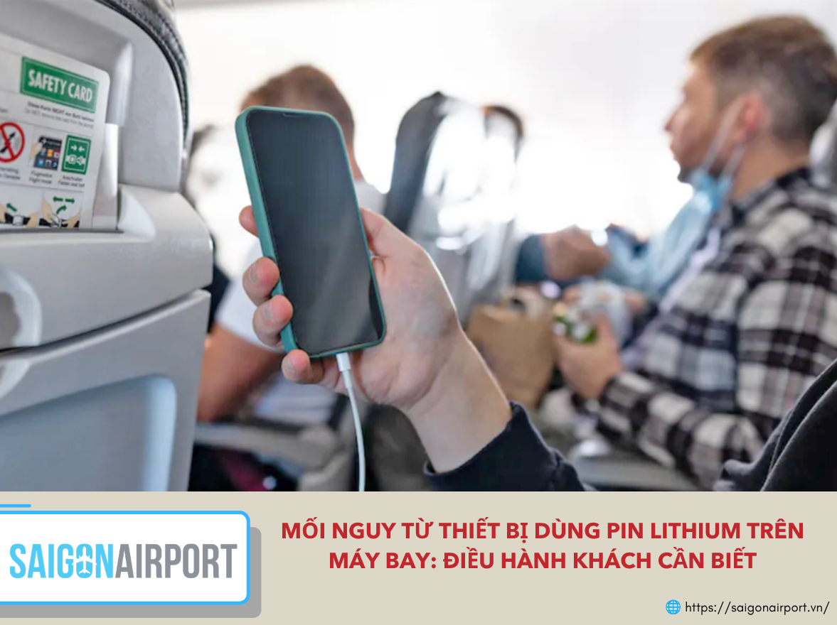 Mối nguy từ thiết bị dùng pin lithium trên máy bay - Ảnh 2.Nhiều hãng hàng không đã siết quy định về pin lithium để ngăn ngừa nguy cơ cháy nổ